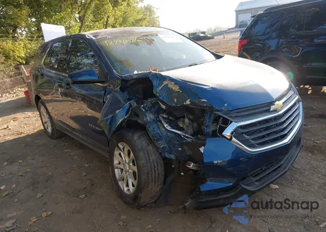 2020 Chevrolet Equinox Fwd Lt 1.5L Turbo из США, поврежденный, VIN 2GNAXKEV0L6210553